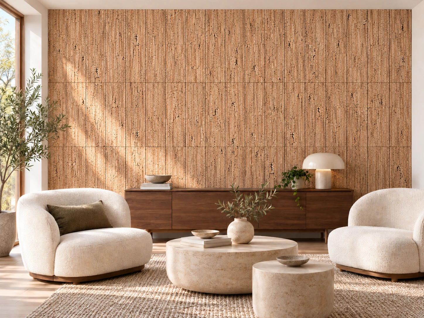 Durango — Textured cork (wall & ceiling) — room illustration