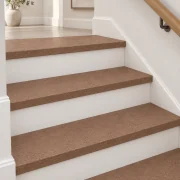 Cocoa stair nosing — installed view