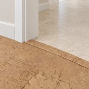 Logan T-molding transition — installed view