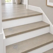Nordic Oak stair nosing — installed view