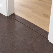 Onyx T-molding transition — installed view