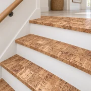 Quadro B stair nosing — installed view