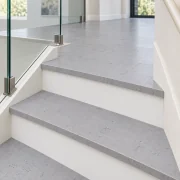 White Bamboo stair nosing — installed view
