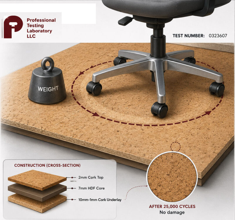 Proven Durability: Why Modern Cork Flooring Performs Better Than Most People Expect Outstanding Rolling Chair Performance