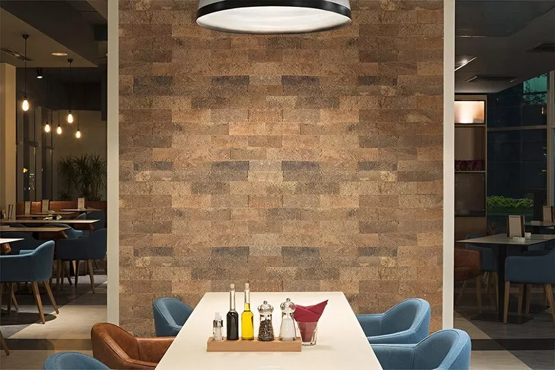 Restaurant Wall Tiles Cork Tiles Control Sound And Noise Restaurant Wall Tiles Cork Wall Panels Modern Hotel Interior