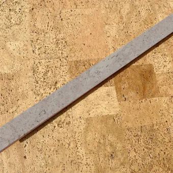 Amber gray swiss custom manufactured cork stair nosing.
