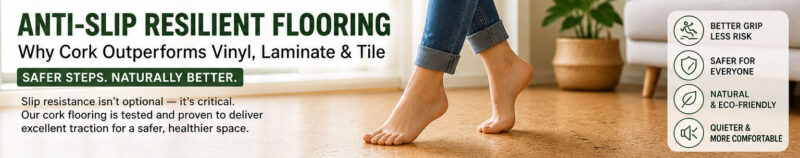 Anti-Slip Resilient Flooring: Why Cork Outperforms Vinyl, Laminate &Amp; Tile Anti Slip Resilient Flooring Why Cork