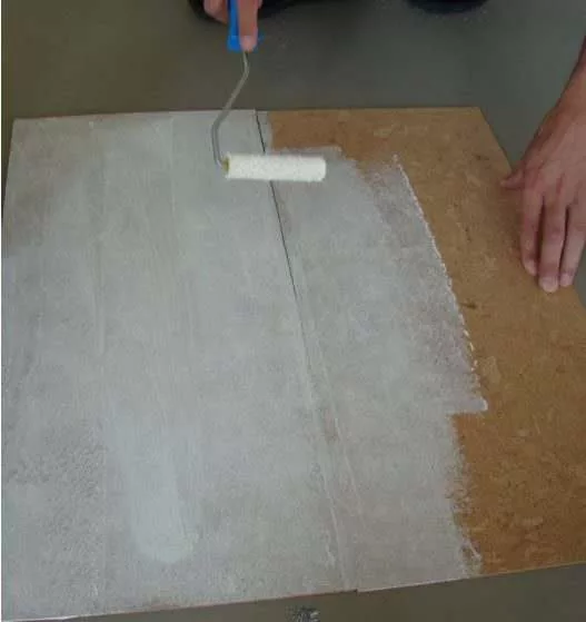 Cork Adhesive Processing Instructions Laying Cork Tiles With Wakol D 3540 Apply Cork Adhesive Evenly And Fully To Cork Backing