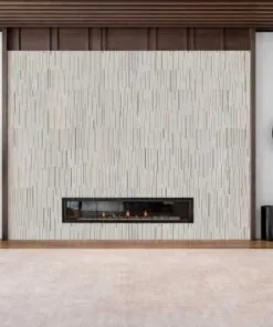 Arctic Slate acoustic wall panels installed in a home theater to absorb sound and reduce echo