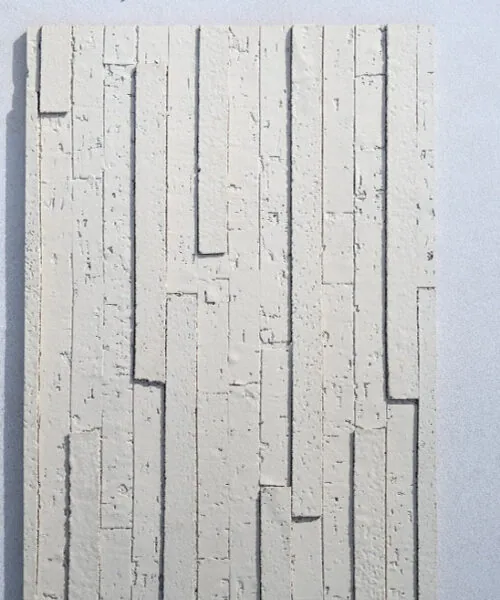 arctic white natural cork wall tiles acoustic