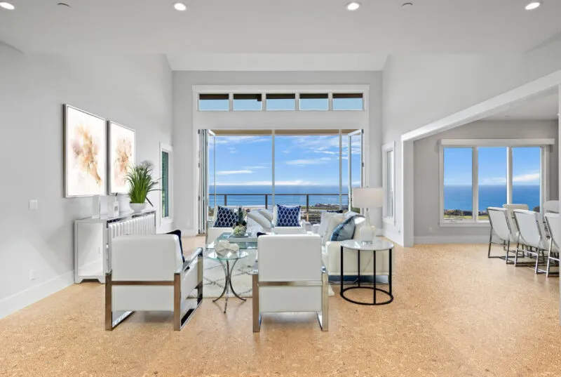 Choosing The Perfect Flooring For Your Dream Home Autumn Leaves Cork Flooring Bach Modern House Modern Home