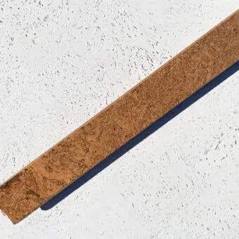 Autumn ripple cork flooring t molding transition threshold.