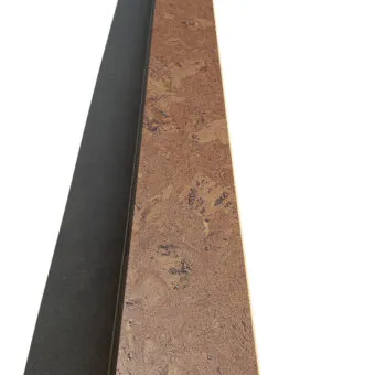 Autumn ripple custom manufactured cork stair nosing.