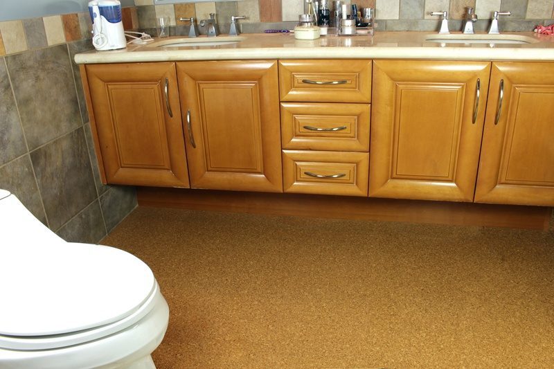 Best Bathroom Flooring Cork Tile For Rest Of The House