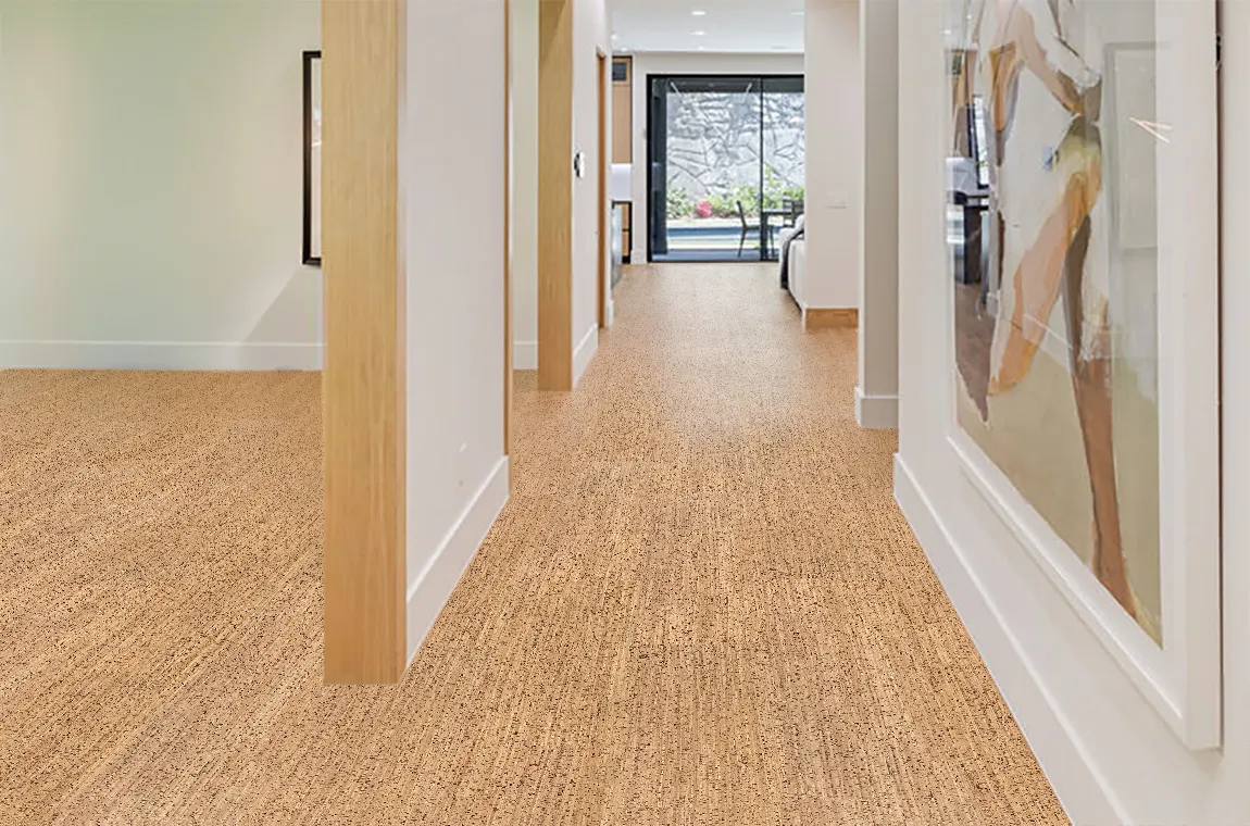 Berber Cork Flooring For A Healthy Living Environment Home With Sustainable Floor