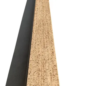 Berber custom manufactured cork stair nosing.