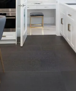 black buffalo forna swiss leather floating flooring kitchen
