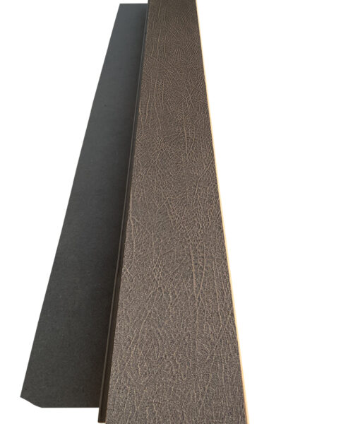 black buffalo leather nosing