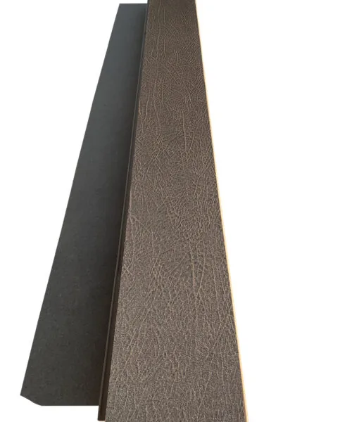 black buffalo leather nosing