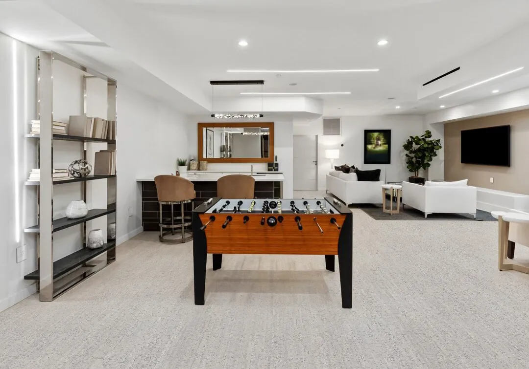 Bleached Birch - 1/2&Quot; (12Mm) - Cork Floating (Fbb12) Bleached Birch Cork Entertainment Haven Basement With Foosball Bar White Sofa Set