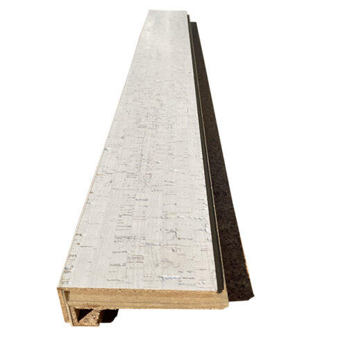 bleached birtasmanian-burl-1-2-inch-12mm-cork-floating-stair-nosing-900mm-longch cork flooring nosing custom made