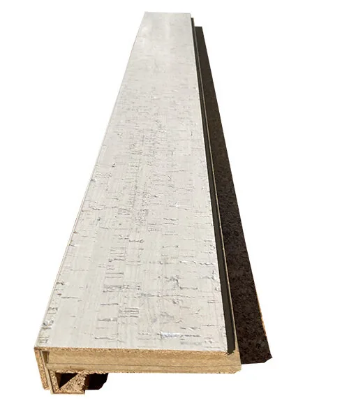 bleached birtasmanian-burl-1-2-inch-12mm-cork-floating-stair-nosing-900mm-longch cork flooring nosing custom made