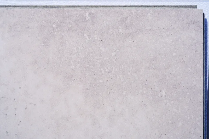 Bright Stone - 19/64&Quot; (7.5Mm) - Swiss Techslate (Mbrst7.5) Bright Stone Swiss Techslate Flooring Featuring A Realistic Gray Slate Stone Appearance And Durable Natural Cement Fiberboard Construction.