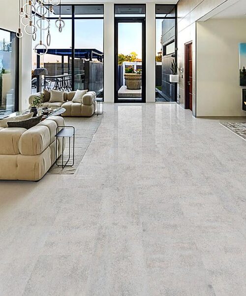 bris stone swiss Non-toxic cork flooring for dinning room and living area