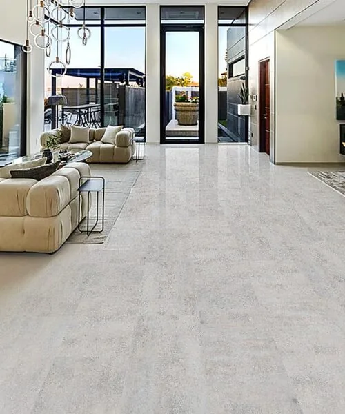 Bris Stone Swiss Non-Toxic Cork Flooring For Dinning Room And Living Area