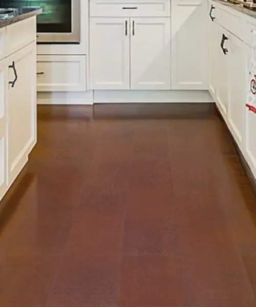 Chestnut Installed Flooring In A Furnished Daylight Interior; Reviewed Room View (Lchsnt9.5)