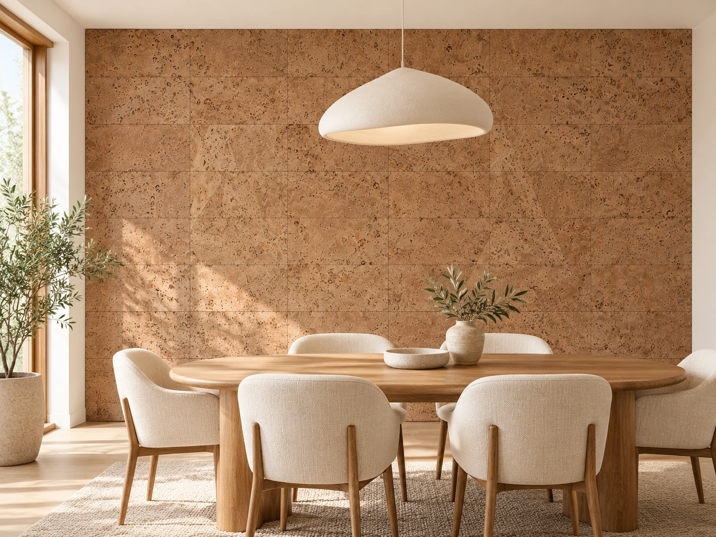 Logan — 8mm glue-down cork tile (floor & wall)