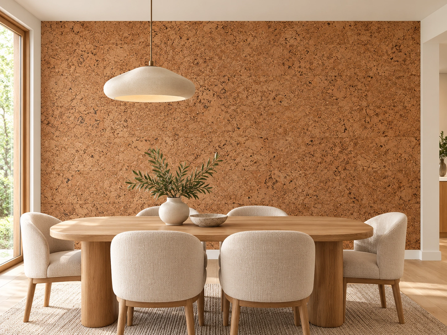 Salami — 8mm glue-down cork tile (floor & wall)