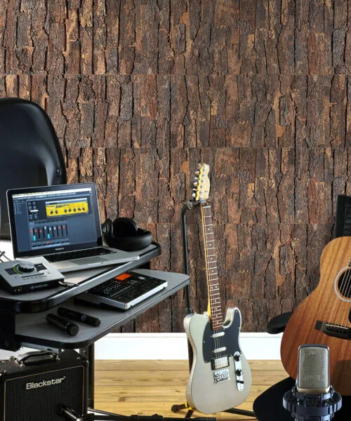 Guitar And Audio Hardware Photographed For A Feature On Recording Your Own Music, Including An Apple Macbook, Universal Audio Apollo Twin Interface And Akg C314 Condenser Microphone, Taken On April 19, 2016. (Photo By Neil Godwin/Total Guitar Magazine)
