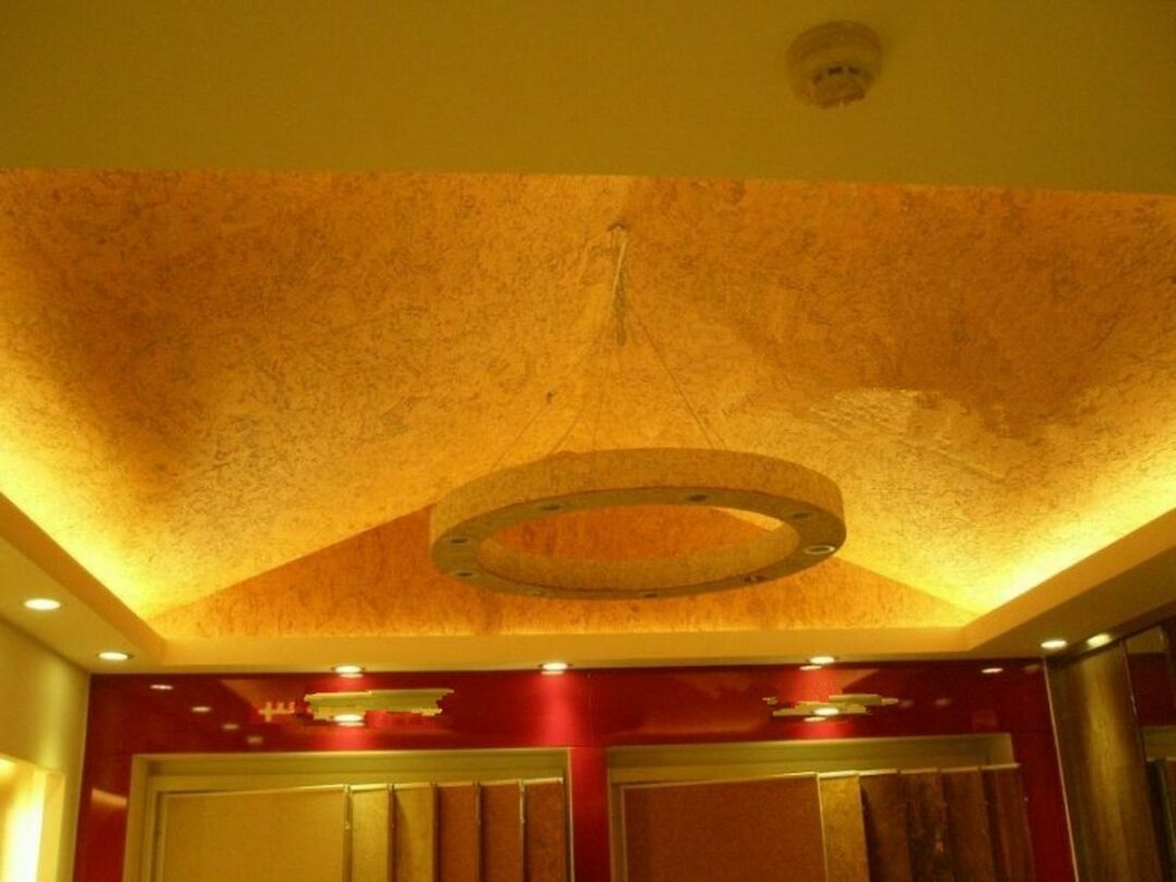 Cork Ceiling Tiles And Glue Down