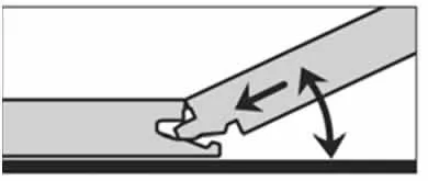Cork Floor Uniclic Lock System Degree Angle