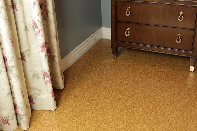 Cork Floors Golden Beach Forna Bedroom Natural