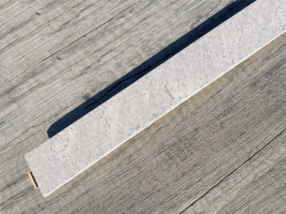 Creme Royal Marble – 1/2 Inch (12Mm) – Cork Floating T-Molding (900Mm Long) (Tcr12) (Special Order) Creme Royal Marble – 1/2″ (12Mm) (T-Molding)