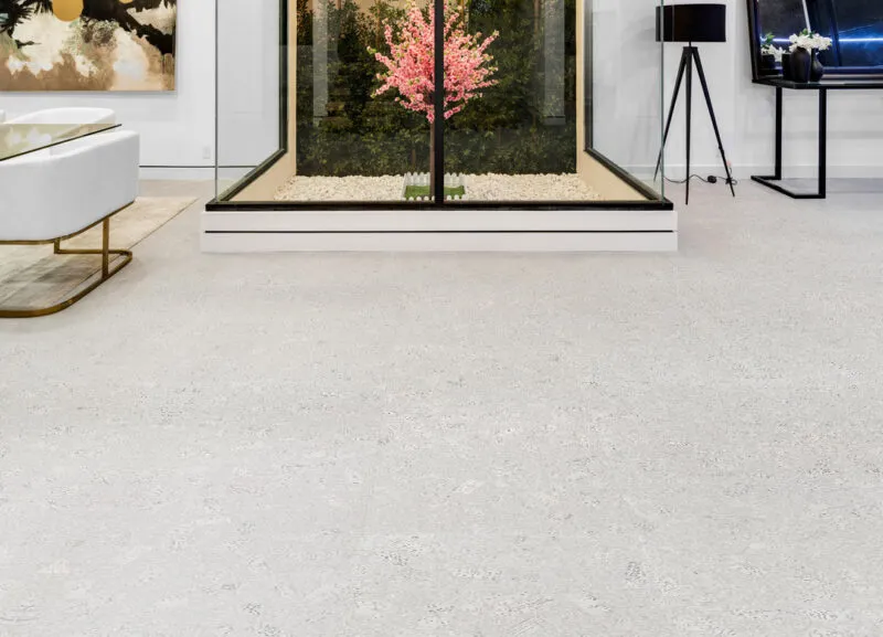 Creme Royal Marble White Cork Flooring