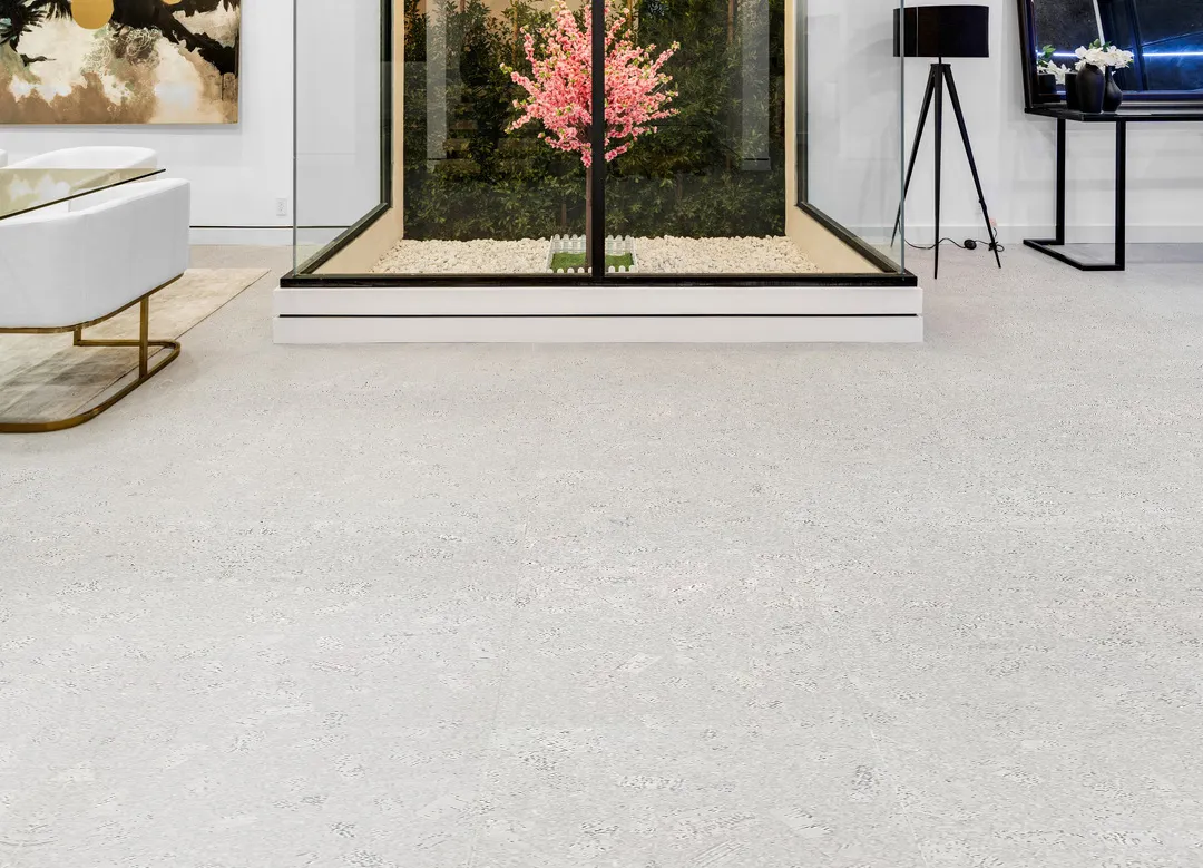Creme Royal Marble White Cork Flooring