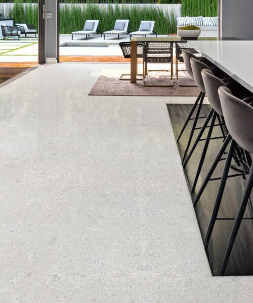 Creme Royale Marble - 5/16&Quot; (8Mm) - Cork Glue Down Tile (Gcr8) Creme Royal Marble White Cork Kitchen Flooring