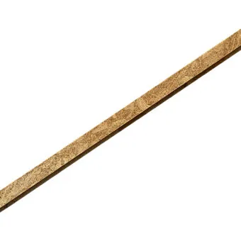 Desert arable cork flooring t molding transition threshold.