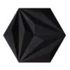 Diamond black 3d acoustic cork decorative wall panels.