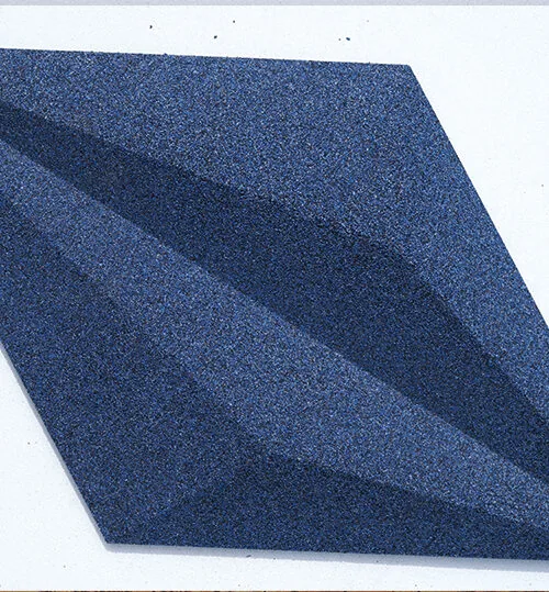 Diamond Deep Blue - 1 3/16&Quot; (30Mm) – 3D Acoustic Cork Wall Panels (Wdibl30) Diamond Blue Sapphire Acoustic Cork Wall Panel Soundproof Decorative Wall Tile.