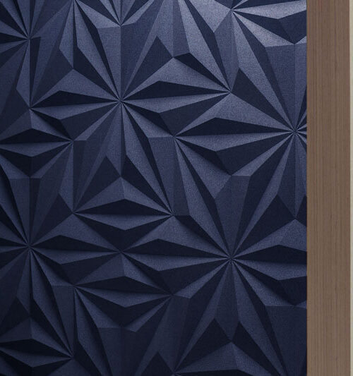 Diamond Deep Blue - 1 3/16&Quot; (30Mm) – 3D Acoustic Cork Wall Panels (Wdibl30) Diamond Deep Blue – 1 – 1 3/16″ (30Mm) (Wall Tile) - Image 5
