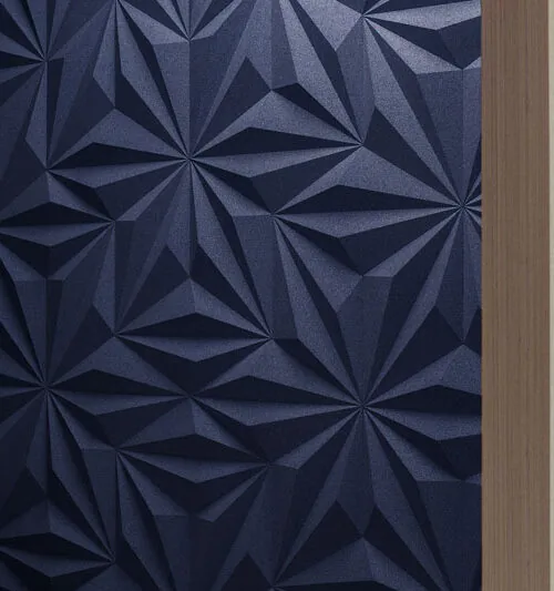Diamond Deep Blue - 1 3/16&Quot; (30Mm) – 3D Acoustic Cork Wall Panels (Wdibl30) Diamond Deep Blue – 1 – 1 3/16″ (30Mm) (Wall Tile) - Image 5