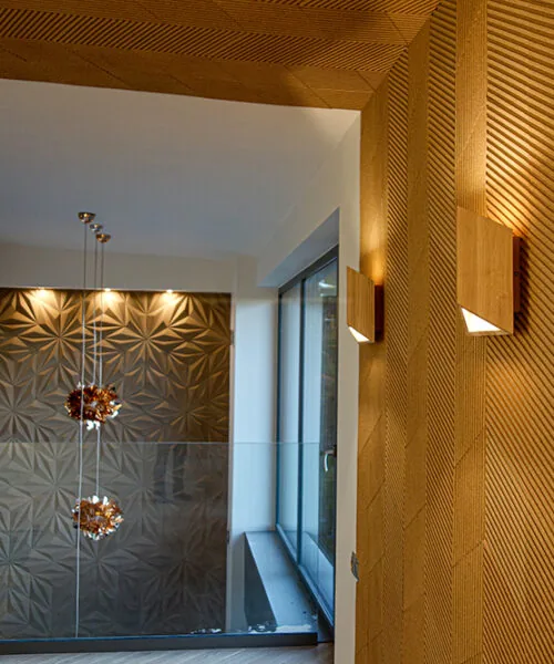 Diamond Natural 3D Acoustic Cork Decorative Wall Panels