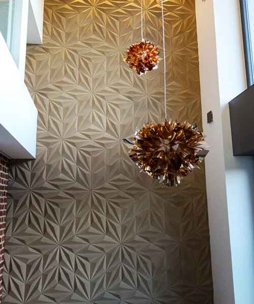 Diamond Natural 3D Acoustic Cork Decorative Wall Panels Wall-Mounted Sound Diffusers
