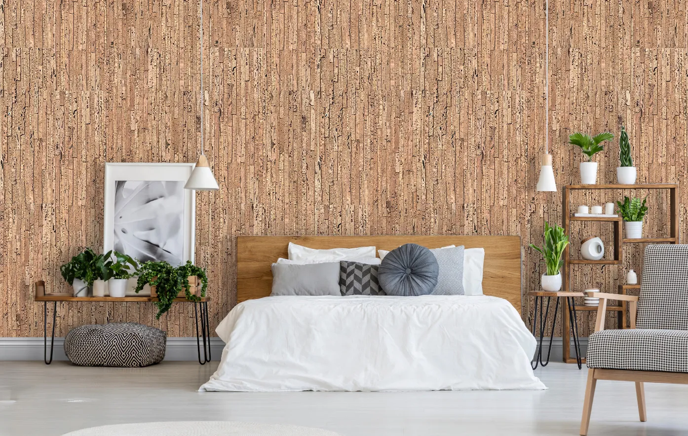Durango Cork Acoustic Wall Panels Noise Reduction For Bedroom