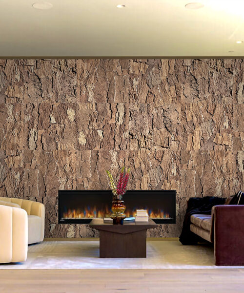 Ecoclay Acoustic Cork Wall Panels For Liveing Room Sound-Absorbing