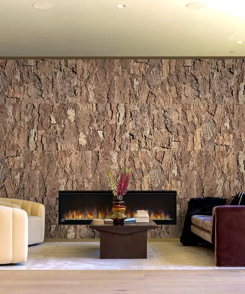 Earthhue - 1 3/16&Quot; (30Mm) - Acoustic Cork Wall Panels (Wethhu30) Ecoclay Acoustic Cork Wall Panels For Liveing Room Sound-Absorbing